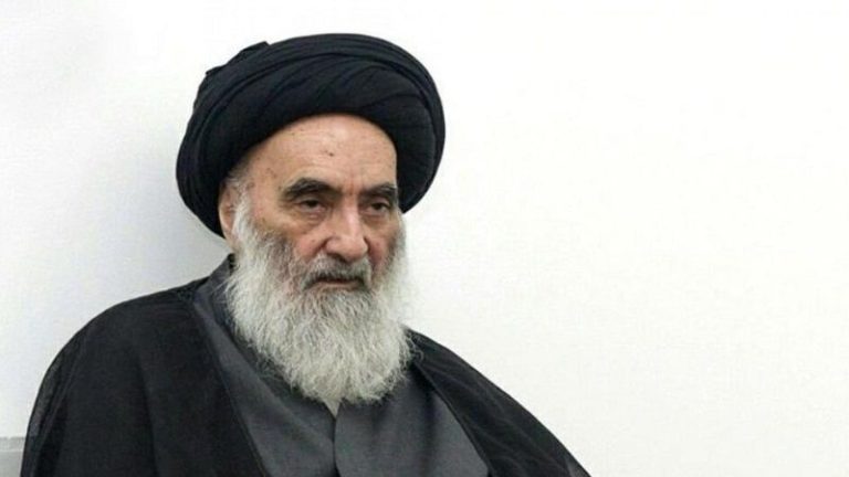السيستاني يدعو العالم كله للوقوف في وجه “التوحش الإسرائيلي”