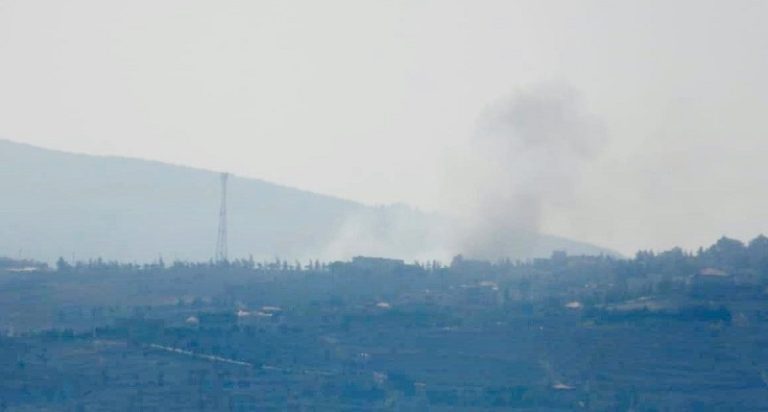 العدو الصهيوني يقصف أطراف محيبيب