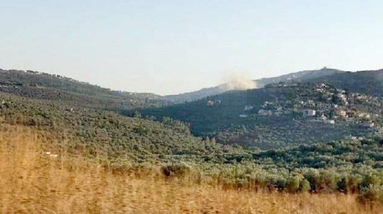 قصف معادي على مركبا وميس الجبل