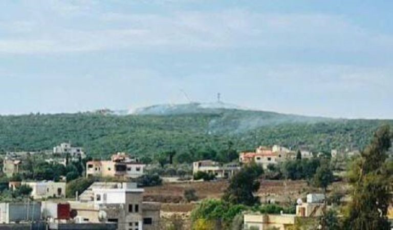 12 قذيفة للعدو قرب عيتا الشعب