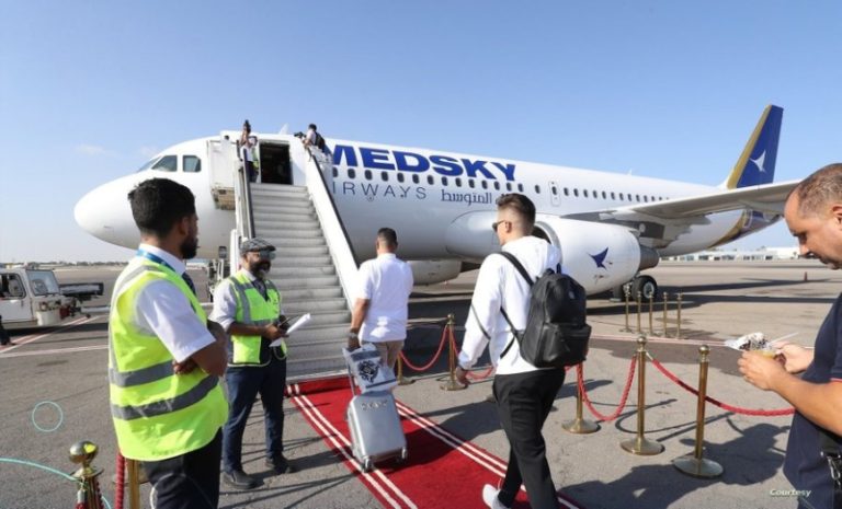 استئناف الرحلات الجوية التجارية بين ليبيا وإيطاليا