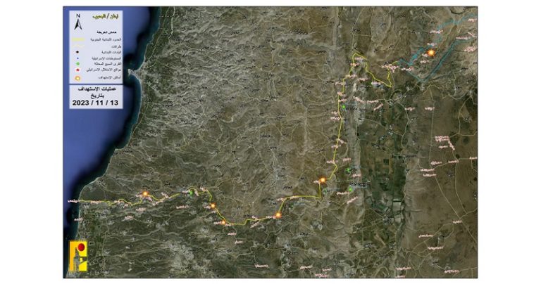ملخص عمليات “المقاومة الإسلامية” يوم أمس
