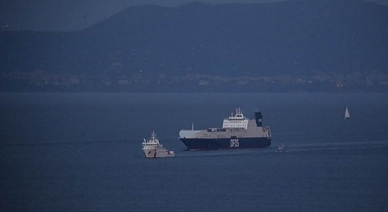 غرق سفينة شحن تركية في البحر الأسود