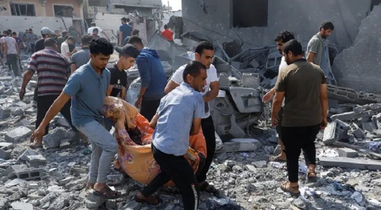 7 شهداء بقصف على خان يونس