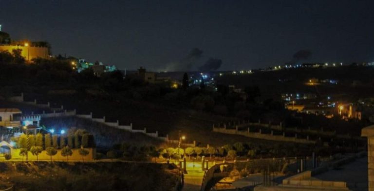 سلسلة غارات على أطراف رامية وعيتا الشعب