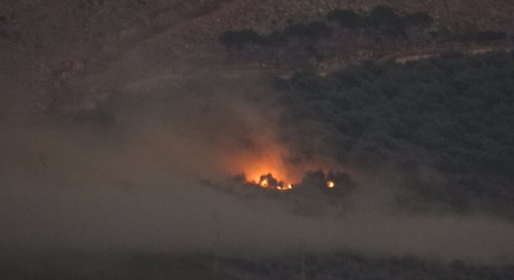 بالصور.. قصف “اسرائيلي” على اللبونة ومروحين وعيتا الشعب