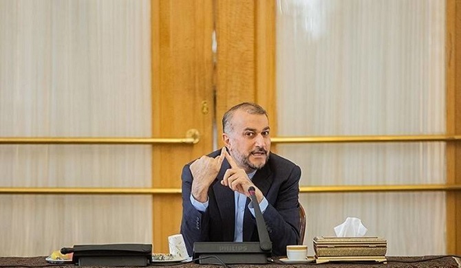 عبد اللهيان لواشنطن: أوقفوا النفاق والإبادة الجماعية ضد غزة