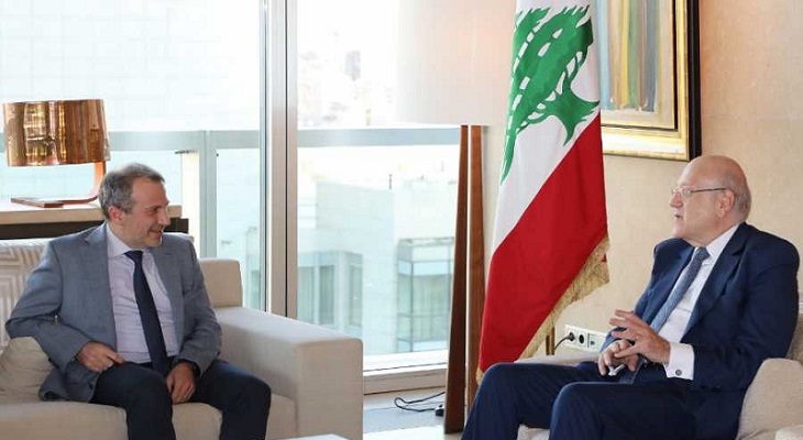 باسيل عرض على ميقاتي “انقلاباً” على الجيش بغطاء “الحزب”