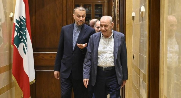 عبد اللهيان يلتقي بري في عين التينة