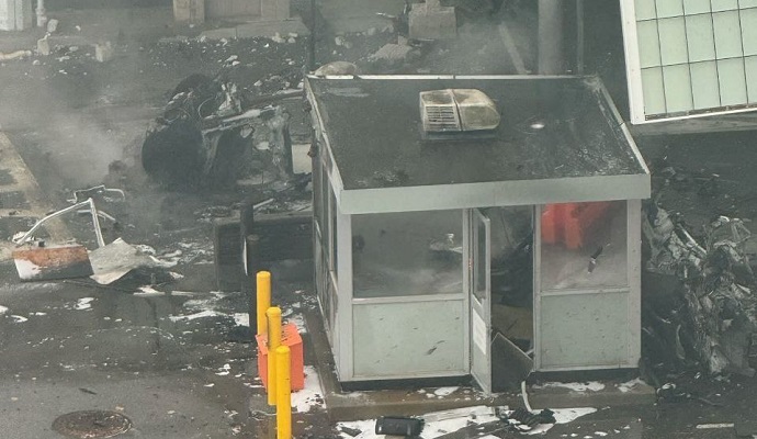 بالفيديو.. قتلى وجرحى بهجوم يشتبه بأنه إرهابي على معبر بين نيويورك وكندا