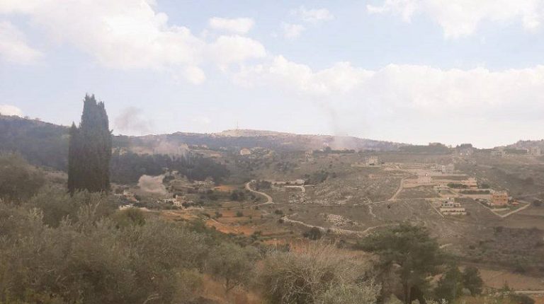 قذيفتان على “تل النحاس” في كفركلا