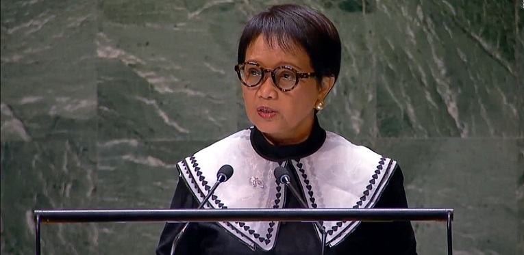 وزيرة خارجية إندونيسيا: سنلاحق “إسرائيل” في محكمة العدل الدولية