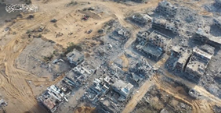 بالفيديو: عبوة مضادة للأفراد من “القسام” على قوة راجلة للعدو