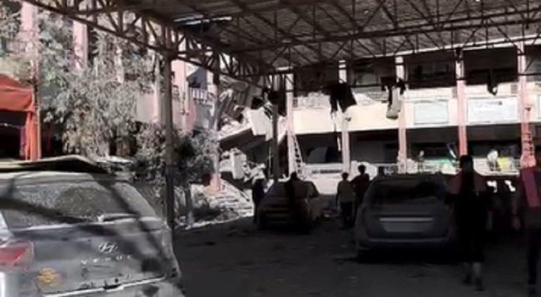 بالفيديو.. العدو يستهدف مدرسة البراق في غزة.. وعشرات الشهداء