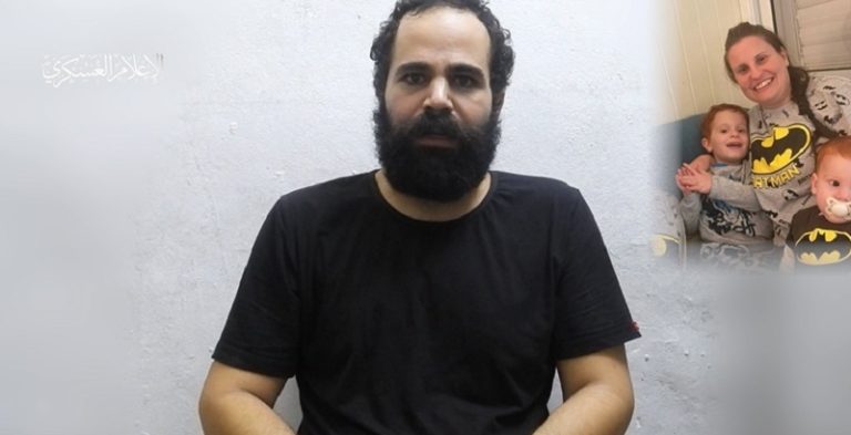 بالفيديو: “القسام” تنشر رسالة من الأسير “بيباس” لنتنياهو