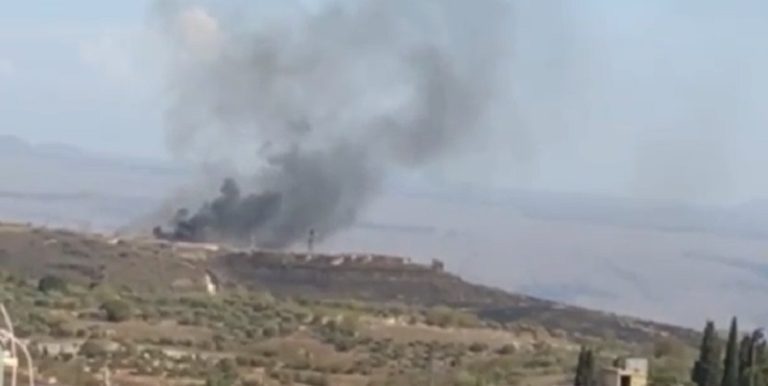 قصف متجدد على بعض القرى الحدودية