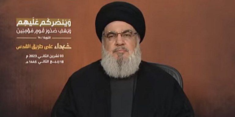 نصر الله: الذي يجري في غزة يكشف مجدداً الطبيعة المتوحشة للكيان الغاصب