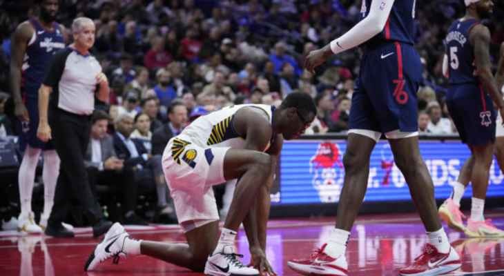 نقل لاعب بيسرز سميث الى المستشفى