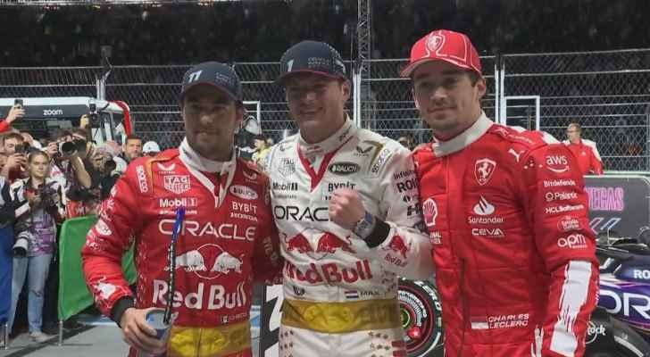 فرستابن يحسم سباق جائزة لاس فيغاس