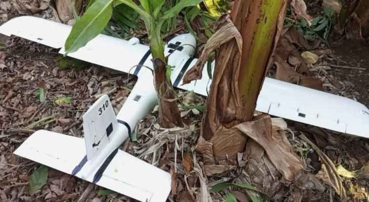 العثور على مسيرة في أحد بساتين عدلون