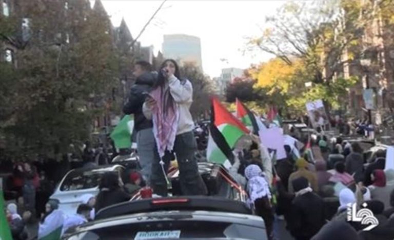 بالفيديو.. الآلاف يتظاهرون في بوسطن الأميركية دعماً لفلسطين
