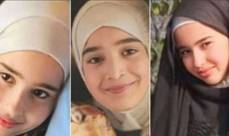 بالفيديو والصورة.. إنطلاق موكب تشييع شهيدات بليدا الأربعة