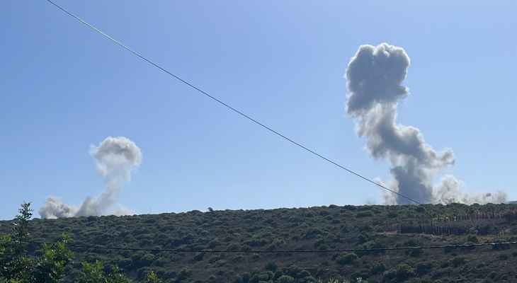 سلسلة غارات تستهدف قرى جنوبية