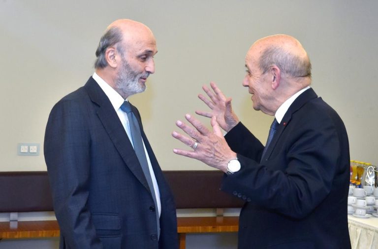 جعجع يلتقي لودريان