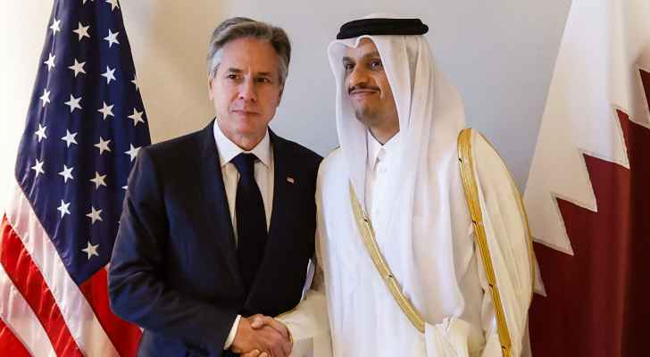 وزير خارجية قطر يبحث تفاصيل الهدنة مع نظيره الأميركي
