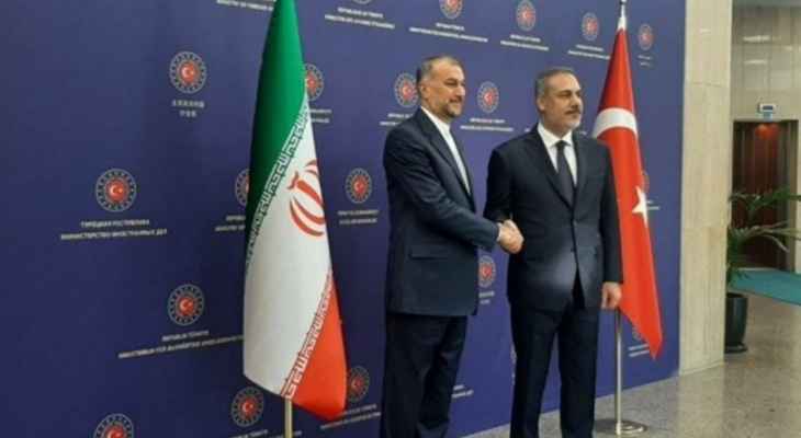 عبد اللهيان من أنقرة: “حزب الله” يبث الخوف لدى العدو