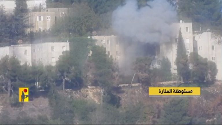 بالفيديو.. استهداف تجمعات لجنود الاحتلال عند الحدود الجنوبية