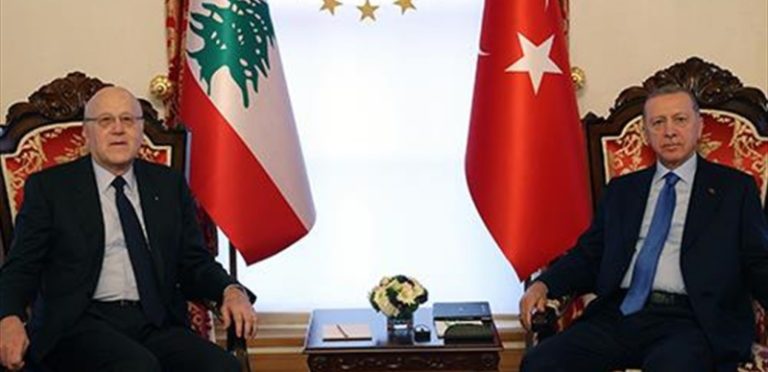 بالصورة.. أردوغان يستقبل ميقاتي