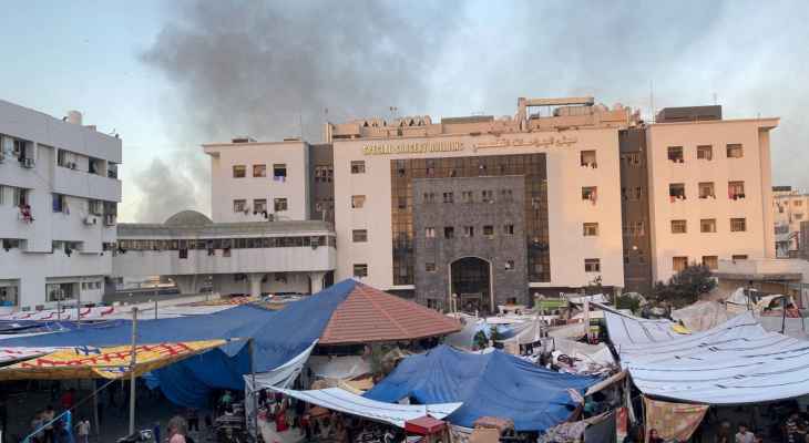 غارة تدمر قسم أمراض القلب في مجمع الشفاء