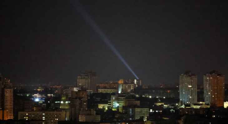 هجوم روسي بالمسيرات على كييف