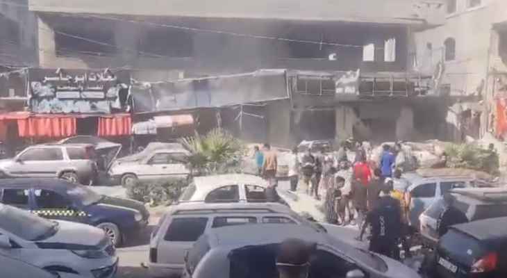 جرحى بإستهداف قسم الطوارئ في مستشفى القدس