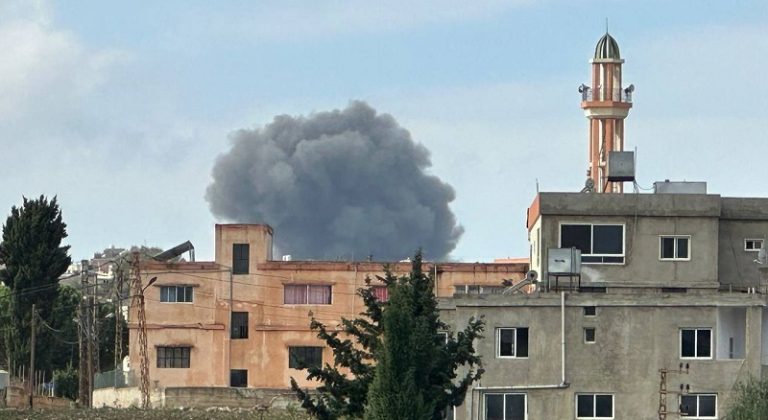 غارات على أطراف بلدتي ⁧عيتا الشعب وعيترون