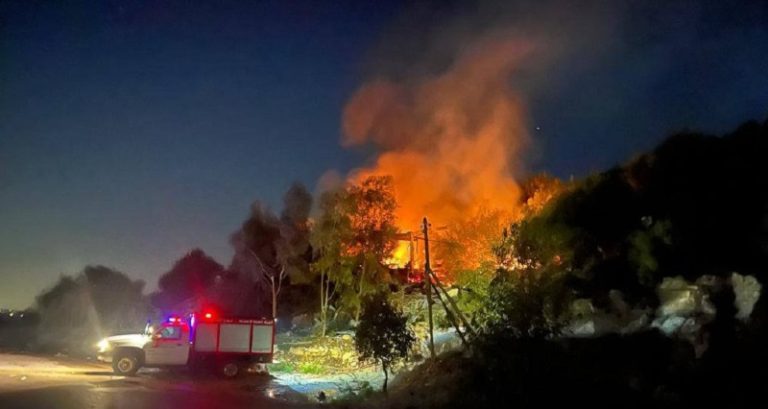 غارة صهيونية على أطراف بلدة القوزح