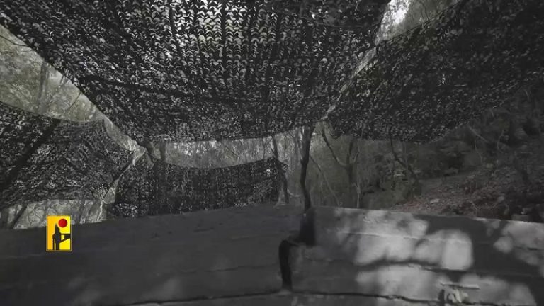 صلية صاروخية على تجمع للعدو في خلة البردوشة