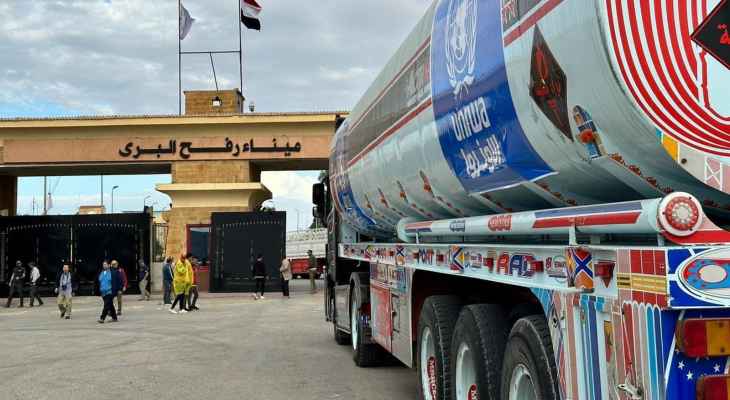 إدارة معبر رفح: نتوقع دخول 230 شاحنة مساعدات إلى غزة اليوم