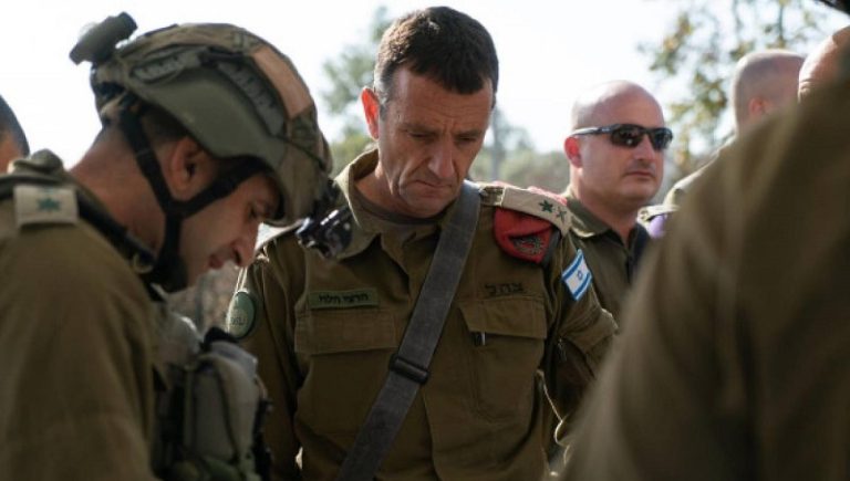 رئيس أركان العدو: نخوض قتالاً عنيفاً في جنوب غزة