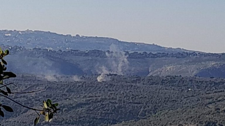 العدو يستهدف أطراف راشيا الفخار