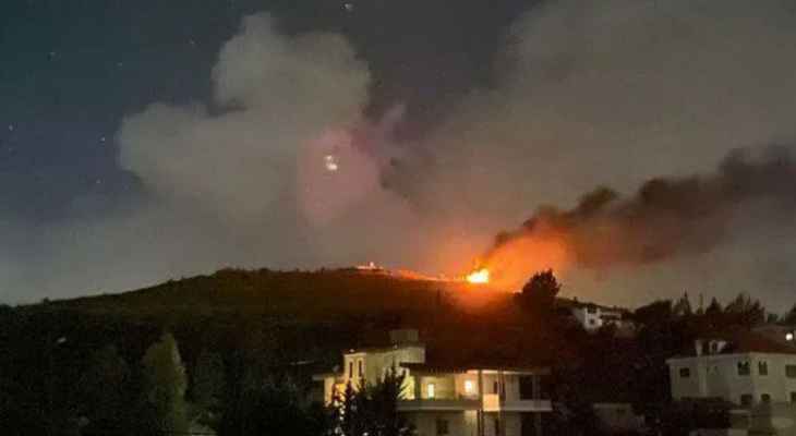 بالفيديو.. غارات على منزلين في بلدة الخيام