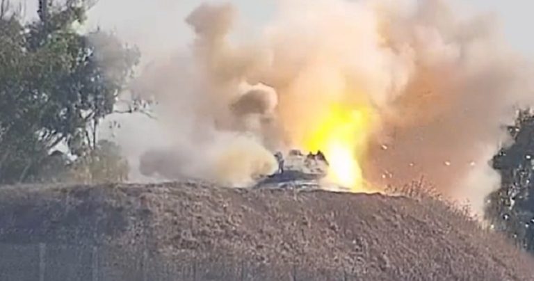 “القسام” تستهدف جرافة صهيونية في جحر الديك