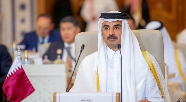 أمير قطر: مبدأ الدفاع لا يجيز ما ترتكبه “إسرائيل” من جرائم إبادة