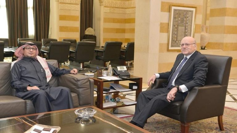 ميقاتي استقبل السفير السعودي