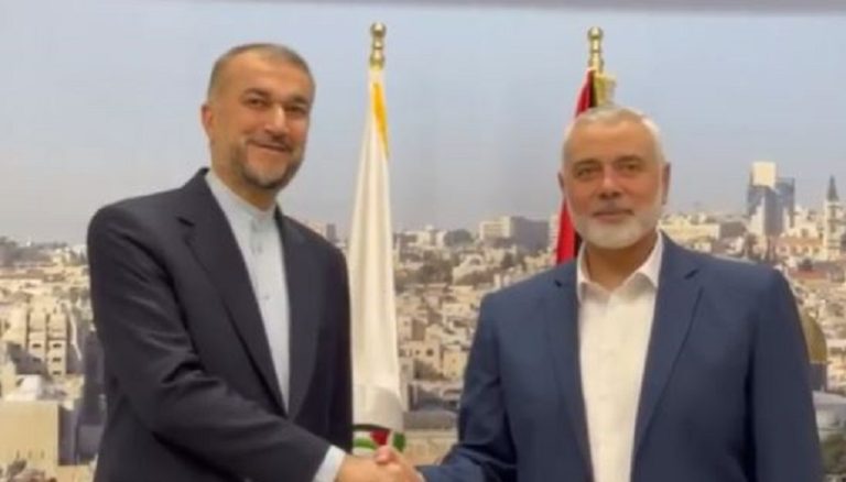 هنية يلتقي عبد اللهيان: المقاومة صامدة وقوية في الميدان!