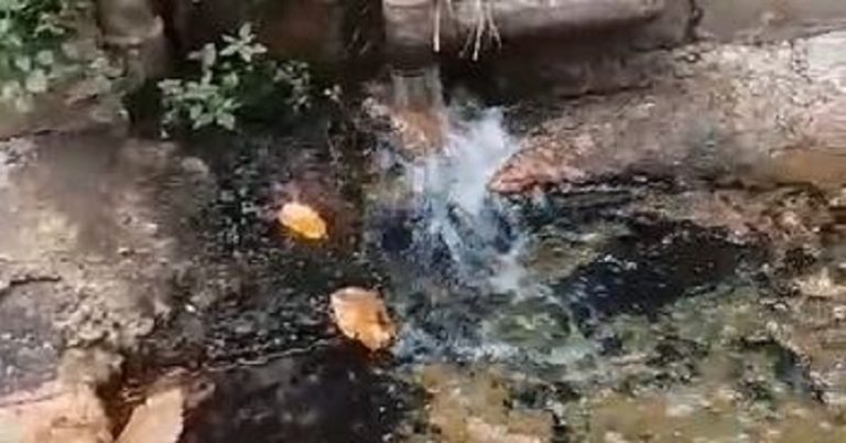 بالفيديو | فرن الشباك بلا مياه: وماسورة مكسورة تتسبب بالهدر!