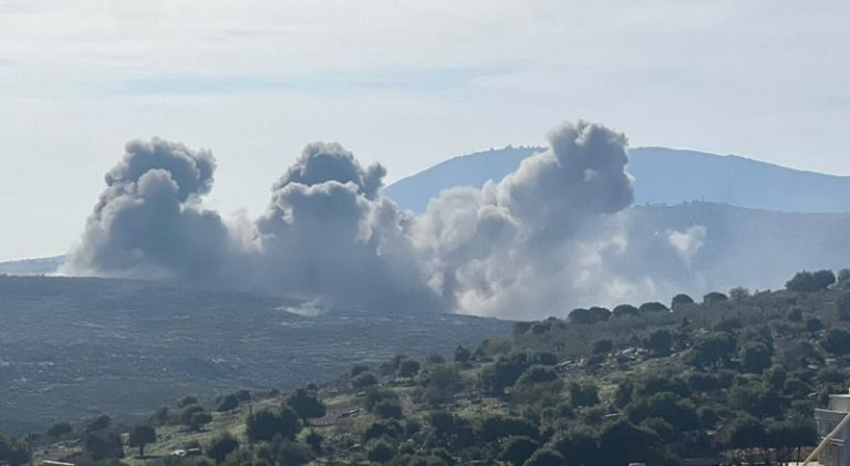 قصف مدفعي عنيف على القرى الحدودية (فيديو)