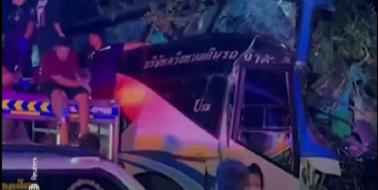 14 ضحية بحادث اصطدام في تايلاند!