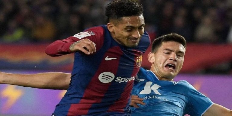 برشلونة ينجو من كمين ألميريا